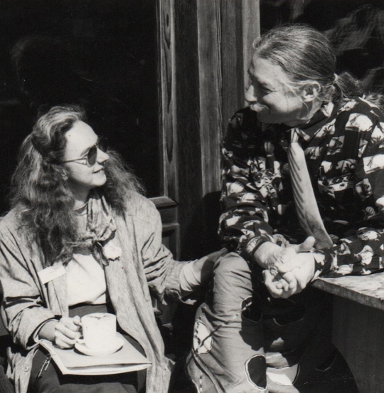 MM conference 1994 Cornelia Fellner and Patch Adams photo Holistc Health Care