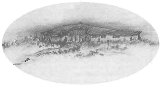 Sketch new Findhorn Bay Health Centre One Earth No 06 1992