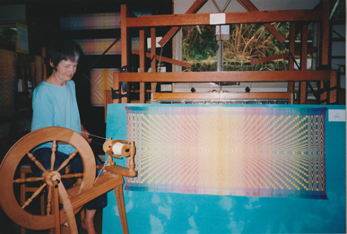 Jane with Sunrise panel 1998